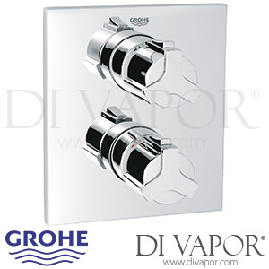 Grohe 19307000 | 19307 Allure Thermostatic Shower Mixer Spare Parts