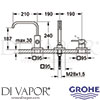 Grohe 19316000 Spare Diagram