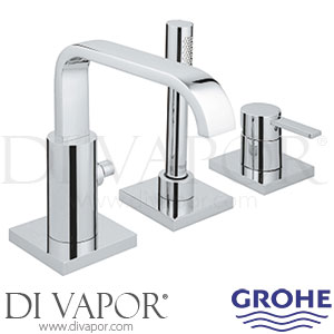 Grohe 19316000 Allure 3-Hole Single-Lever Bath Combination Spare Parts