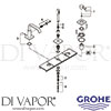 Grohe 19316000 Spare Tech Diagram
