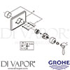 Grohe 19321000 Spare Tech Diagram