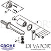 Grohe 2-Hole Basin Mixer S-Size Spares