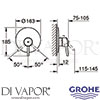 Grohe 19345001 Mixer Spare Diagram