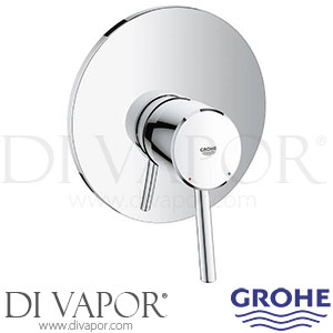Grohe 19345001 Concetto Single-Lever Shower Mixer Spare Parts