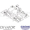 Grohe 19346 Spare Tech Diagram