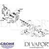 Grohe Grohtherm 2000 Shower Spares
