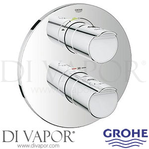 Grohe 19355001 Grohtherm 2000 Thermostat with Integrated 2-Way Diverter Spare Parts
