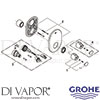 Grohe 19356000 Mixer Spare Tech Diagram