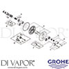 Grohe 19358 Spare Tech Diagram