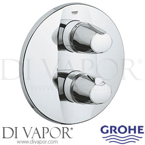 Grohe 19358000 Grohtherm 3000 Thermostat with Integrated 2-Way Diverter Shower Spare Parts