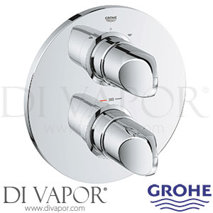 Grohe Veris Thermostat with Integrated 2-Way Diverter - 2008 to 2014 - Shower Spare Parts 19364000 GEN1