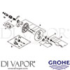 Grohe-19364000-GEN1-Spare Diagram