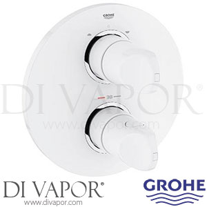 Grohe 19364LS0 Veris Thermostat with Integrated 2-Way Diverter Spare Parts