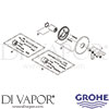 Grohe 19367000 Mixer Spare Diagram