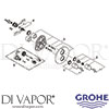 Grohe 19369000 GEN1 Mixer Spare Daigram
