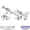 Grohe 19381000 Mixer Spare Diagram
