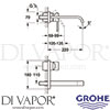Grohe 19386000 Mixer Spare Diagram
