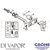 Grohe 1938700A Mixer Spare Tech Diagram