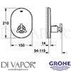 Grohe 19392000 Mixer Spare Diagram