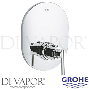 Grohe 19396000 Atrio Trim for Thermostatic Shower Valve Spare Parts