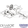 Grohe 19396000 Spare Diagram