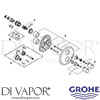Grohe 19403 Spare Tech Diagram