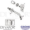 Grohe 19408001 Mixer Spare Diagram