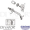 Grohe 19408A01 Mixer Spare Diagram