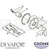 Grohe 19411000 Spare Diagram