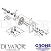 Grohe 19413 Spare Tech Diagram
