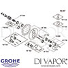 Grohe Automatic 2000 Special Grotherm 2Way Diverter Shower Spares