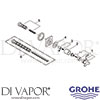 Grohe 19423000 Spare Tech Diagram