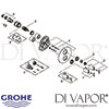 Grohe Ondus Thermostat Integrated 2-Way Diverter Spares