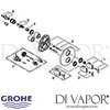 Grohe Ondus Thermostatic Shower Mixer Spares