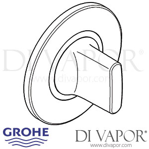 Grohe 19444BS0 Ondus Concealed Valve Exposed Part Spare Parts