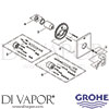 Grohe 19455000 Mixer Spare Diagram