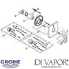 Grohe Quadra Moon White Single-Lever Bath Mixer Spares
