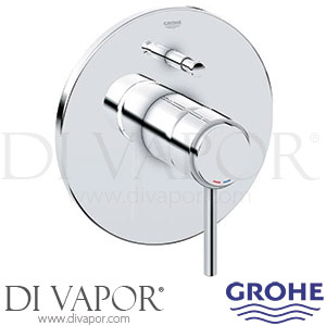 Grohe 19459001 Atrio Single-Lever Bath Shower Mixer Trim Spare Parts