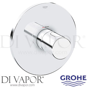 Grohe 19466000 Grohtherm 3000 Cosmopolitan Trim for Thermostatic Shower Valve Spare Parts