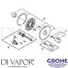 Grohe 19466000 Spare Diagram
