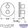 Grohe 19468A00 Spare Diagram