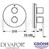 Grohe 19468BE0 Spare Diagram