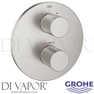 Grohe 19468DC0 Grohtherm 3000 Cosmopolitan Thermostat with Integrated 2-Way Diverter Spare Parts