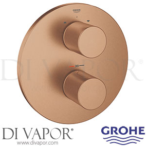 Grohe 19468DL0 Grohtherm 3000 Cosmopolitan Thermostat with Integrated 2-Way Diverter Spare Parts