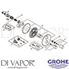 Grohe 19468EN0 Spare Tech Diagram