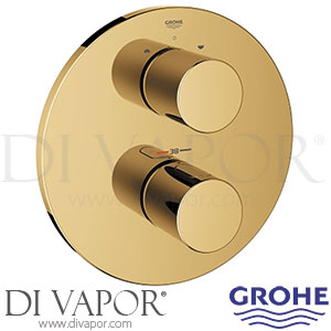 Grohe 19468GL0 Grohtherm 3000 Cosmopolitan Thermostat with Integrated 2-Way Diverter Spare Parts