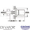 Grohe 19470000 Spare Diagram