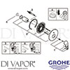 Grohe 19506003 Mixer Spare Diagram