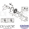 Grohe 19548002 Mixer Spare Diagram