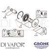 Grohe 19549002 Mixer Spare Diagram